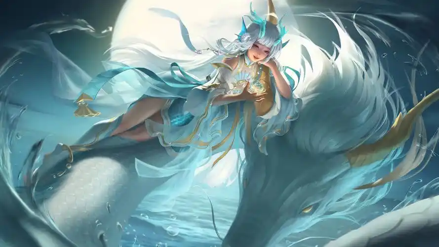 王者荣耀 西施 游龙清影 同人壁纸