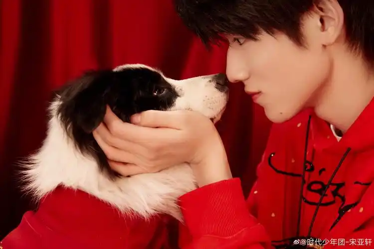 宋亚轩分享和鼠标新年写真～……__财经头条