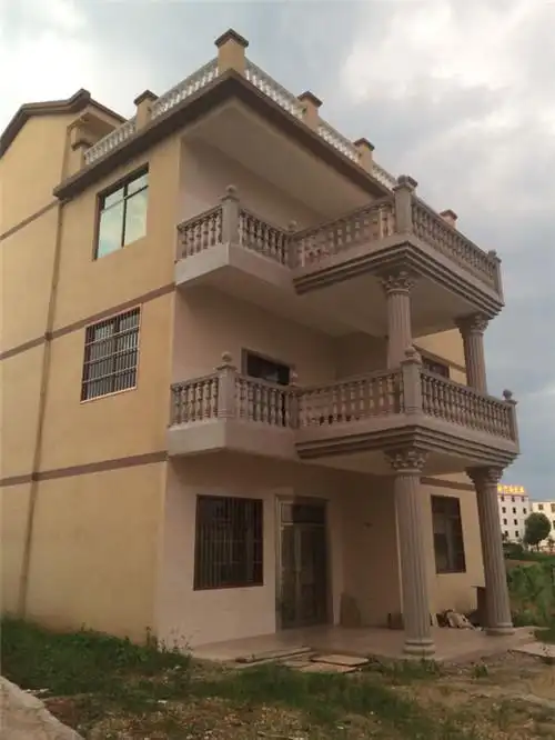 罗马柱种类农村罗马柱房子效果图罗马柱图片大全