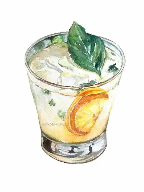 每日插画推荐冰饮的世界丨viachanpopo