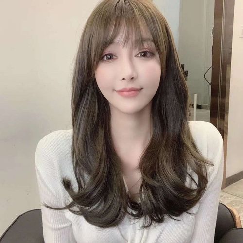 冷金茶色染发剂2020流行色自己染植物亚麻闷青染发膏纯棕色奶茶色