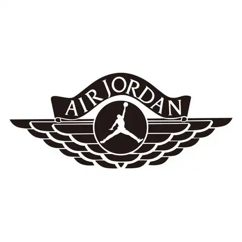 个性aj飞翼标志潮牌贴画笔记本平板电脑手机保温杯笔记本个性小贴纸