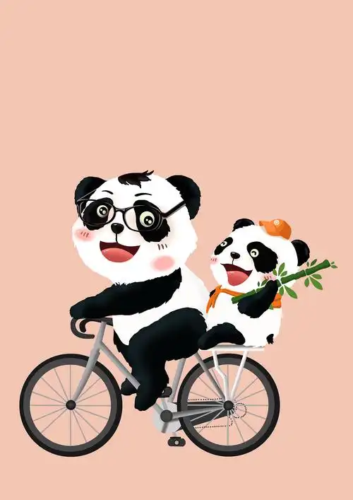 四口之家-熊猫(练习)