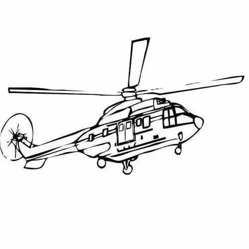 几款直升飞机简笔画教程直升机简笔画