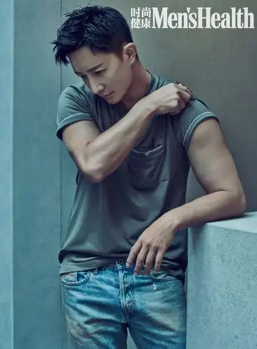 韩庚全新时尚大片 质感男人魅力爆棚_好身材