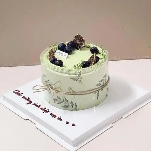 38 62 79春日季露营ins风简约水果绿色小清新田园生日蛋糕合集