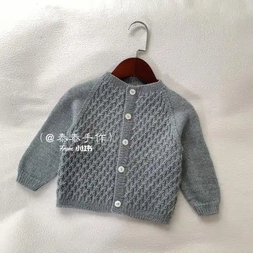 棒针编织卡尔斯开衫图解翻一下笔记