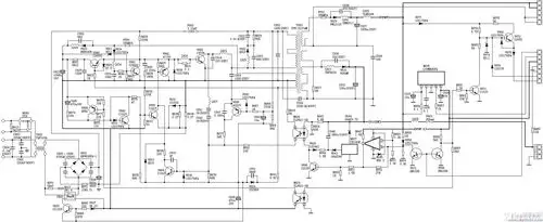 29种彩电开关电源电路图和原理说明图