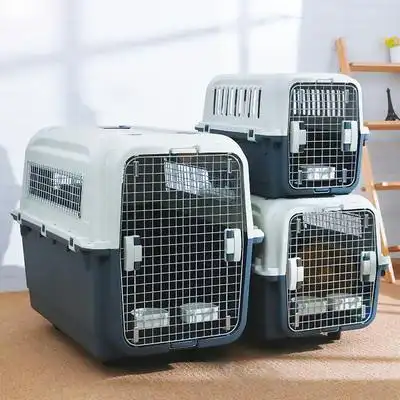 国航宠物小型中型大型犬柯猫咪飞机托运箱狗笼狗空运航空箱
