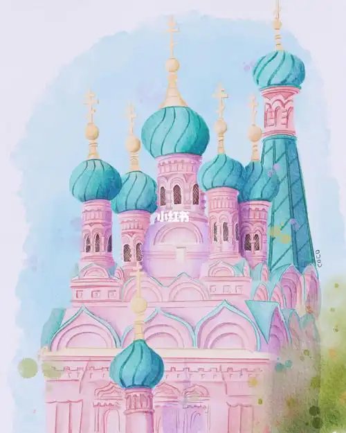 我的速写打卡画一个梦幻的城堡