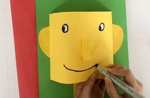 手残爸妈也能做的「卡纸diy立体人脸」!超简单