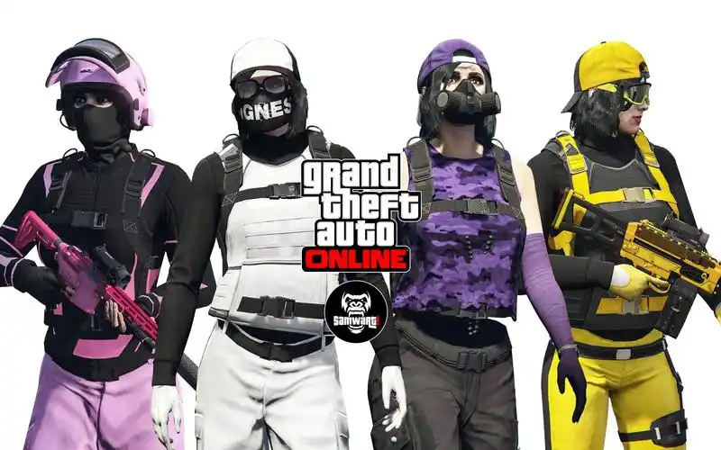 活动作品gta5服装转移女装日常搭配