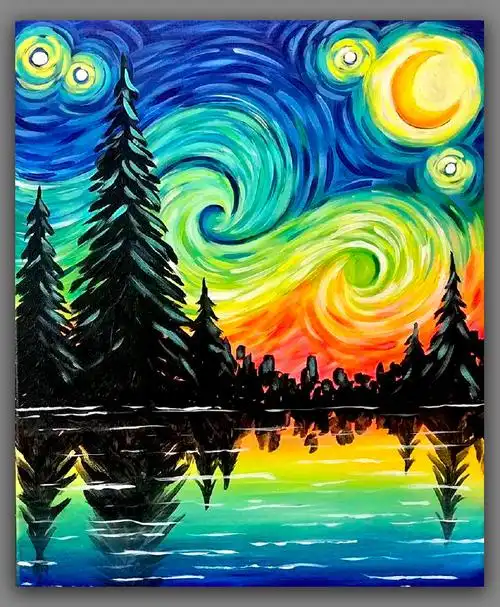 创意灵感素材##儿童画##创意水粉画