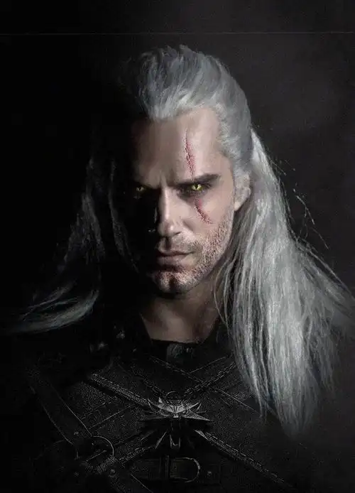 搬运一个,美剧巫师"大超"杰洛特定妆造型,我觉得ok