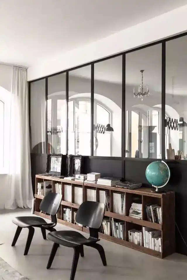 用好这3种玻璃隔断,瞬间拉高家的逼格!