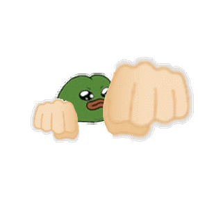 青蛙打拳动图表情包