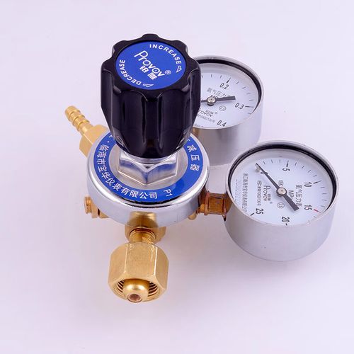 4*25钢瓶40l 氦气减压器yqhe-0.4*25mpa