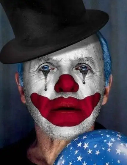 跪求一张小丑图片,应该算是欧美黑白图片吧.