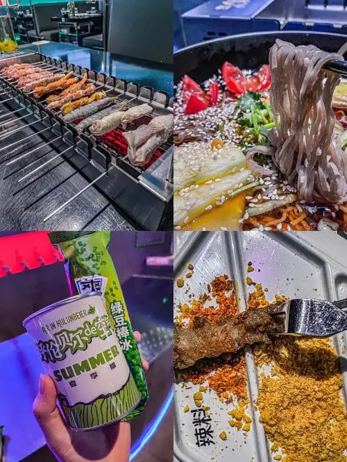 来北纬49烤串吃烧烤送了呼伦贝尔的空气