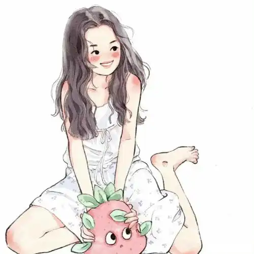 女生头像##插画#  小清新插画头像