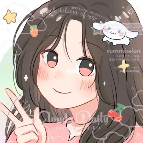 手绘头像是张碧晨美女07