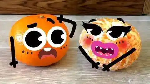 给橘子画上表情包,对话超搞笑