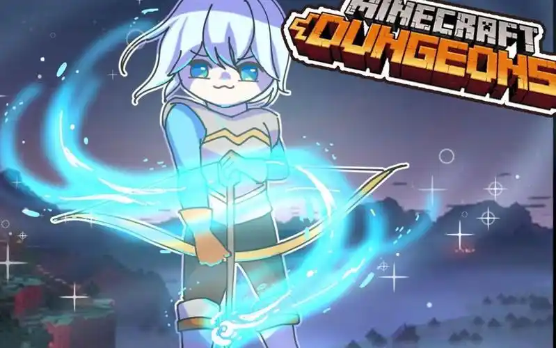 小白我的世界地下城02 凯吉阿神喵哈三人小队 前去解救村民