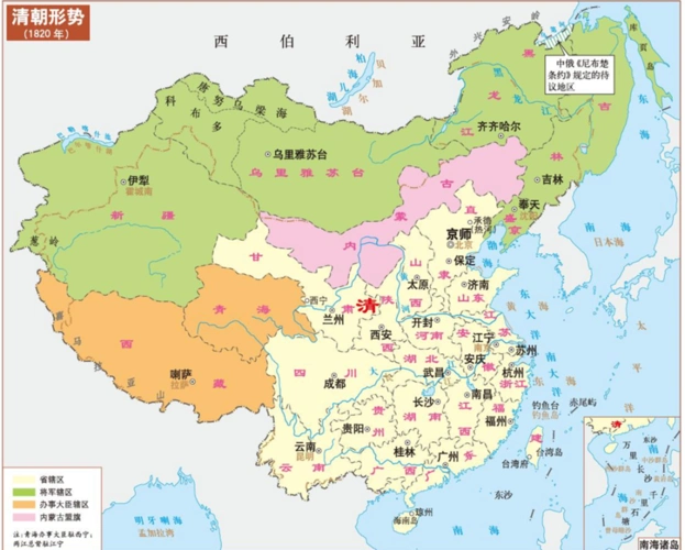 王朝覆灭仍有1100万土地清朝是靠什么保留下这些领土