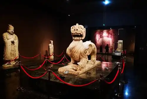 1 / 5 洛阳博物馆镇馆之宝:石辟邪东汉陵墓石刻,1992年12月洛阳孟津