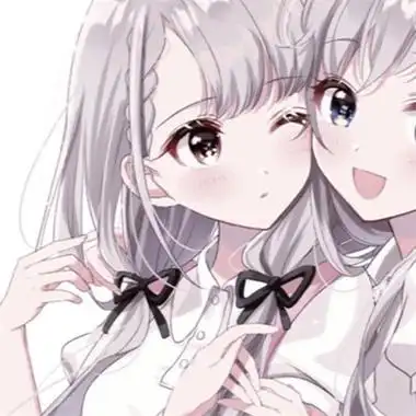 优质闺蜜头像双人动漫