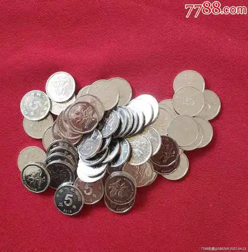 年牡丹硬币(背星)￥3010品992019年5角荷花硬币1卷￥5810品992019