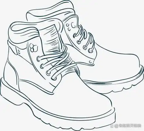 鞋子的简笔画怎么画