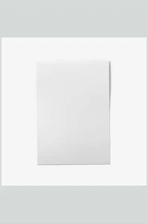 正方形白色书籍装帧页面智能贴图样机效果图