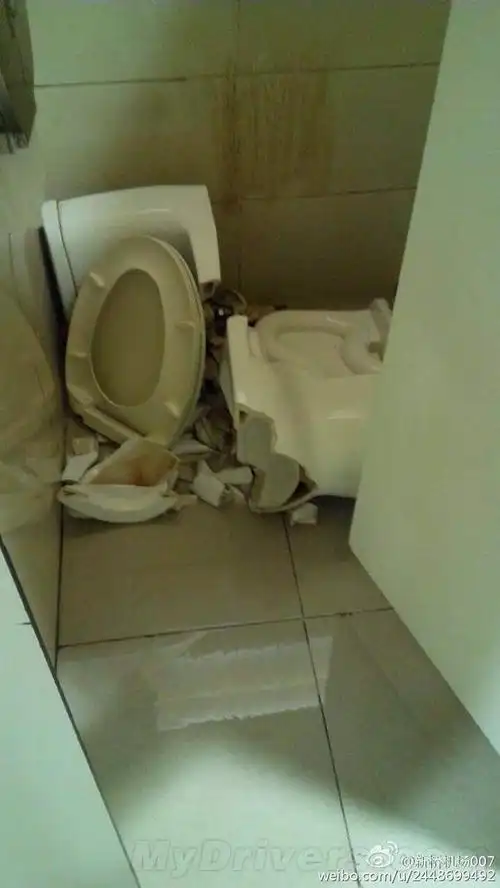 机场旅客站马桶上大便受伤 网友:早该用蹲式