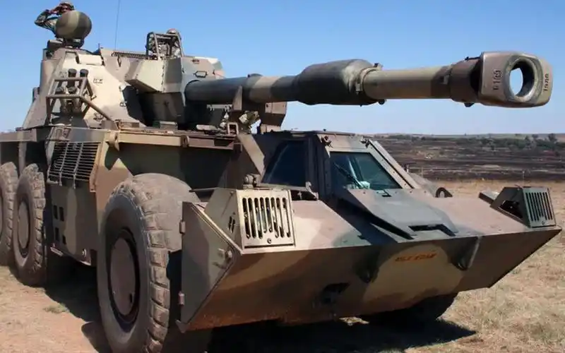 三花1/35 南非g6轮式自行火炮制作