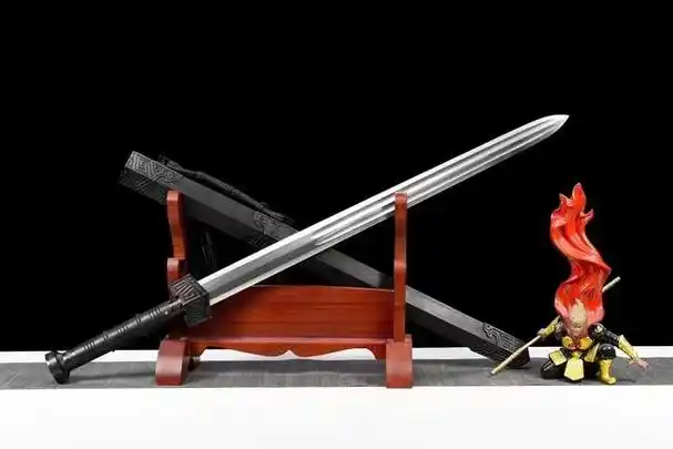 八面双槽秦王剑