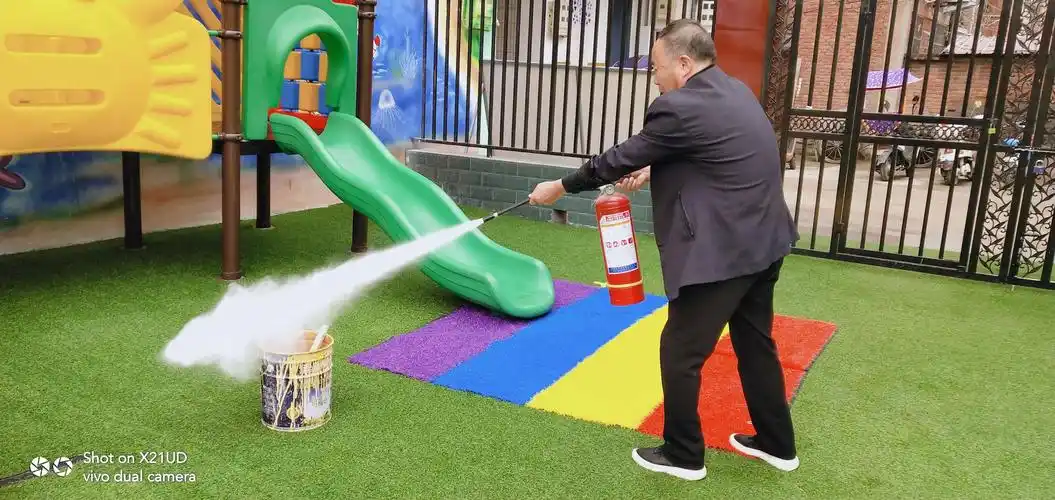 育才双语幼儿园2019秋季防火安全演练