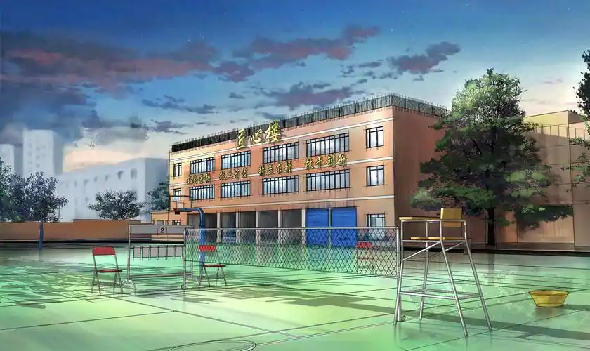 学校场景