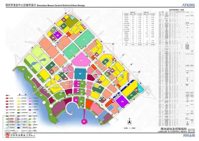 深圳市宝安中心区城市规划
