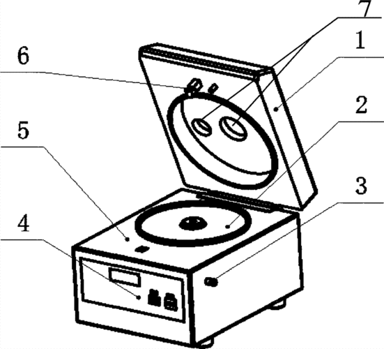 cn203291967u_平面高速离心机有效