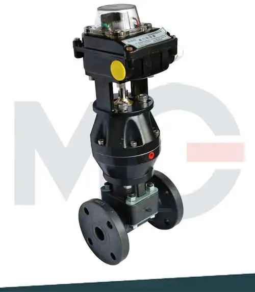 pvc气动隔膜阀-2