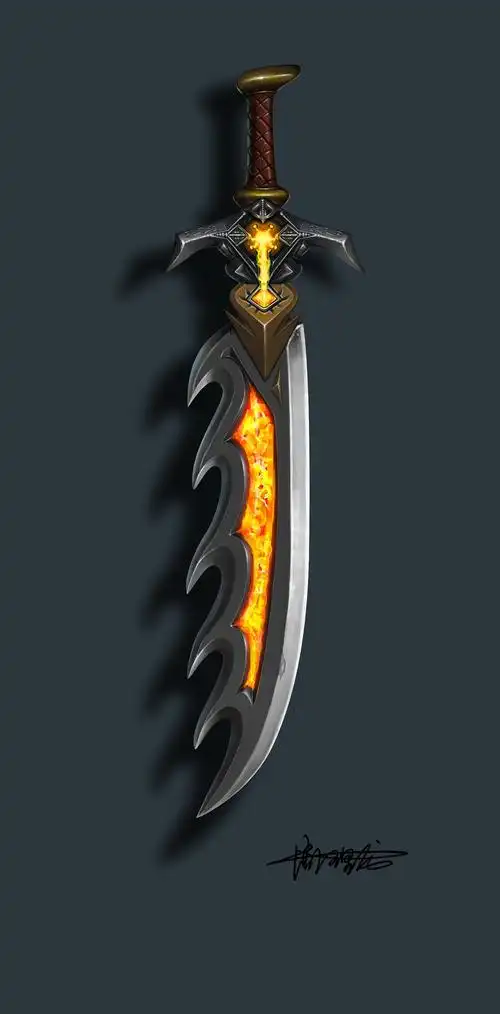 武器设定 - 大刀