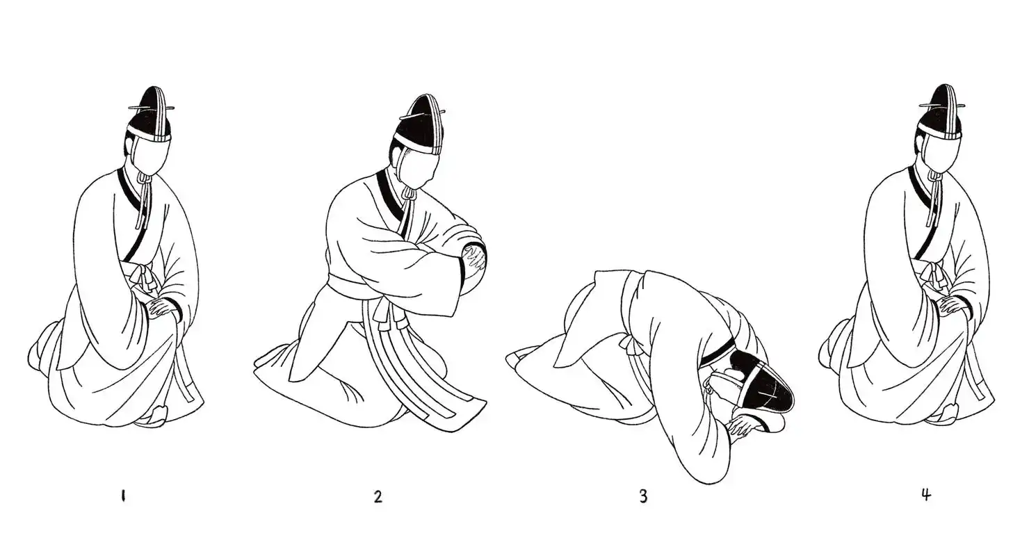 从跪拜到作揖——中国古代拜礼的沿革