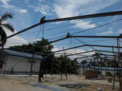 东莞南城专业建造铁皮房铁棚钢结构厂房安装