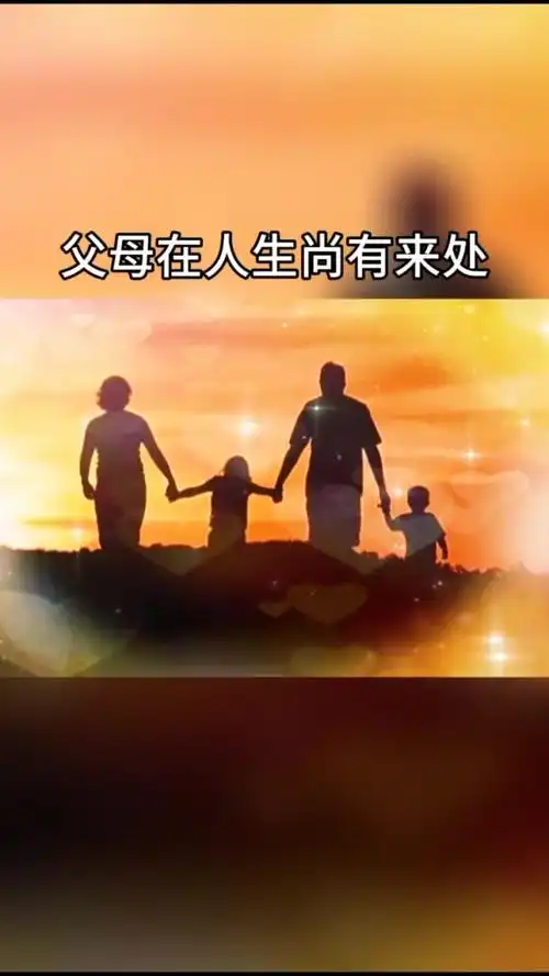 父母在,人生尚有来处;父母去,人生只剩归途……#情感语录 @抖音小助手