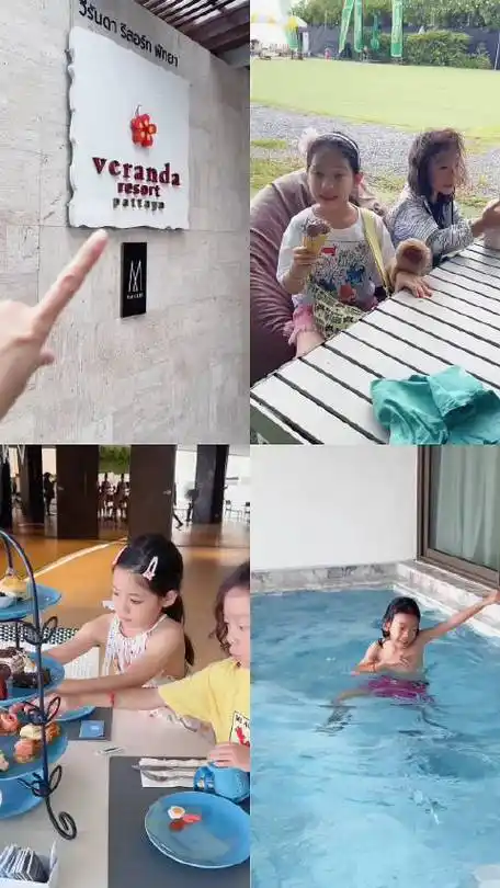 芭提雅9593圣托里尼风～遛娃酒店!