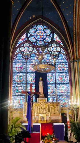 最有特点的彩绘玻璃.