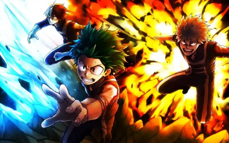 【我的英雄学院/极致踩点/燃向】少年眼中亮起的光,是英雄的不熄之火