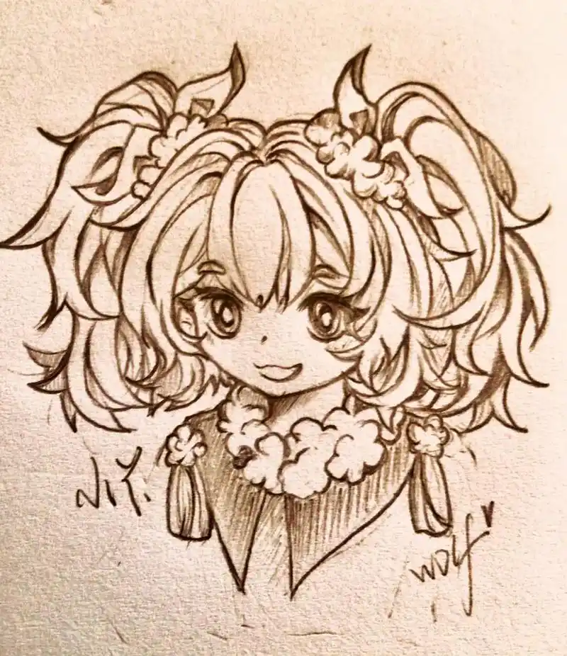 摸鱼  今天画画,全是朋友家的#儿童画 #日常摸鱼 #手绘 - 抖音