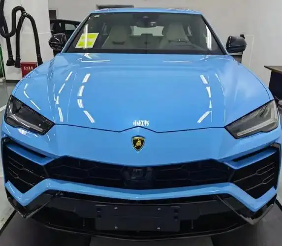 兰博基尼蓝色米内urus现车价格超级优惠